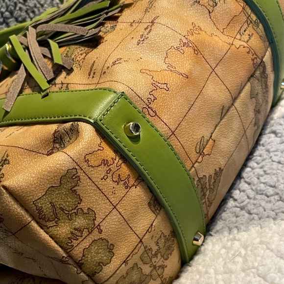 Brand new authentic ALVIERO MARTINI two way hand bag crossbody bag - Picture 3 of 14